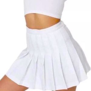 White Tennis Skirt